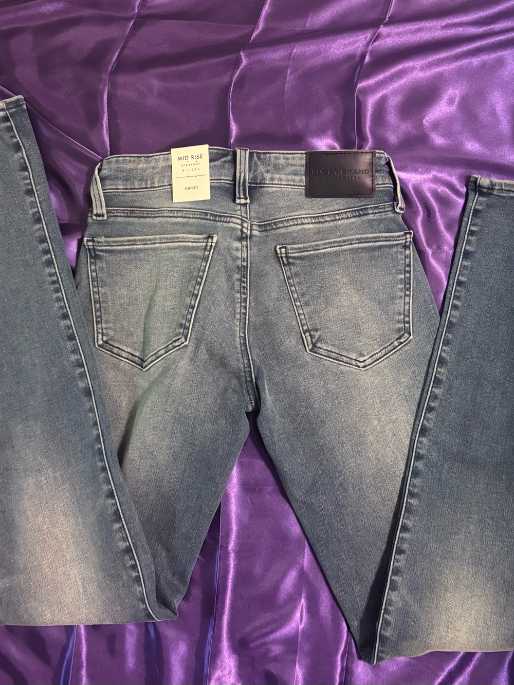 Lucky Brand Sweet Straight Jeans 25L - Picture 5 of 10